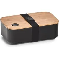 Zeller Present Lunchbox, Bambus, Polyprophylen (PP), Silikon, (1-tlg), moderne Lunchbox