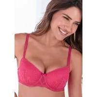 s.Oliver Schalen-BH Denise im Balconette-Schnitt aus Spitze und fancy Mesh, sexy Dessous