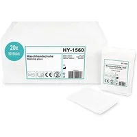 Hypafol Einweghandschuhe Spunlace Einmalwaschlappen für Babys & Erwachsene (Set 10x50 Stk. / 20x50 Stk., 1000-St) aus Vliesstoff, zur Körperpflege