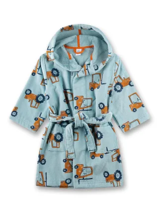 Sanetta - Bademantel/Morningcoat blue pale - Gr. - 140