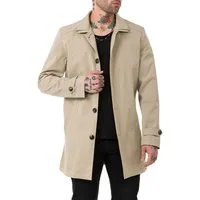 RedBridge Kurzmantel mit Reverskragen und Knopfleiste Klassisch Casual Elegante, zeitlose Optik für Business und Casual-Looks