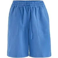 Hessnatur Shorts aus weichem TENCEL Lyocell mit Leinen (1-tlg)