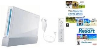 Nintendo Wii Sports Resort Pak [inkl. Wii Sports Wii Sports Resort Remote Plus Controller] weiß