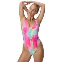 Speedo Badeanzug mittlerer Beinausschnitt & Vorderfutter