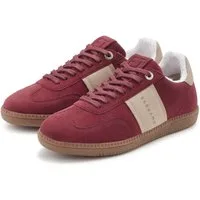 Elbsand Freizeitschuh, Schnürschuh, Turnschuh, Retro Sneaker, Lederschuh Sneaker Ledersneaker, Schnürhalbschuh aus Leder im modernen Retro Look Unisex