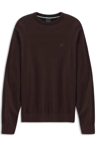bugatti - Herren Pullover 1/1 Arm brombeere - Gr. - M
