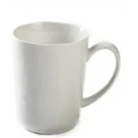 Lambert Tasse Piana Henkelbecher,Porzellan,Weiß,H 11Cm, D 8,5Cm