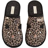 ADELHEID Abenteurerin Leo Filzpantoffel Pantoffel