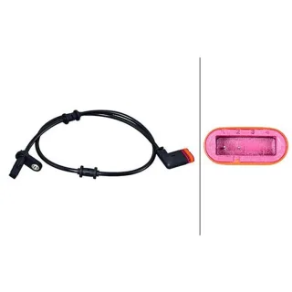 Hella Sensor f?r Raddrehzahl Mercedes Cls E-Klasse 6PU358218-091
