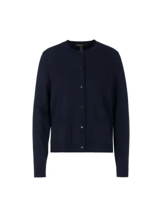 Marc Cain Essentials - Cardigan Rethink Together midnight blue - Gr. - 46