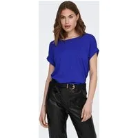 ONLY T-Shirt ONLMOSTER – Kurzarmshirt mit Aufschlag und klassischem Look Viskosemischung, regular fit