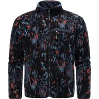 Ragwear Fleecejacke Tawon Print kuschelg warme Herren Plüschjacke