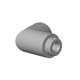 Dornbracht Bogen 20Grad Ersatzteile 04240418700 D. 29 mm Platin gebürstet 04240418700-06