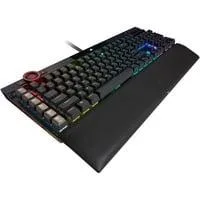 K100 RGB, Gaming-Tastatur schwarz, DE-Layout, Cherry MX RGB Speed Silver