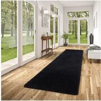 Snapstyle Läufer Hochflor Shaggy Läufer Teppich Palace, Rechteckig, Höhe: 36 mm