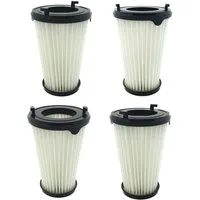 ARLI Staubfilter 4x Filter kompatibel mit AEG CX7 VX7-2 QX8 QX-1 HX6, Zubehör für Staubsauger, Ergorapido Hepa AEF150 X6