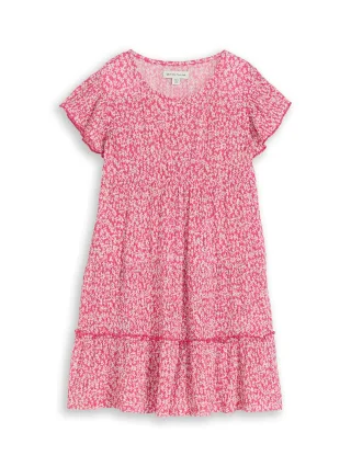 tom tailor kids - Mini-Kleid mit Volant small pink flower print - Gr. - 110