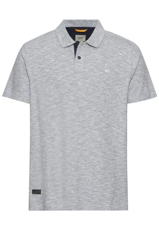 camel active - Poloshirt aus zertifiziertem Organic Cotton white - Gr. - 3XL