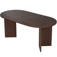 Skye Decor Esstisch Sablin Boho (1-St., 1 Tisch), modernes Design, stabile 180 x 90, Oval Tischplatte