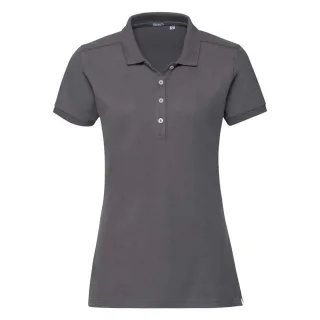 Russell - Poloshirt Stretch für Damen (Grau)