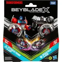 Hasbro Speed-Kreisel Beyblade X Transformers Collab Optimus Prime 4-60P vs. Megatron 4-80B