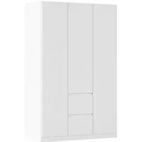 rauch Drehtürenschrank Schrank Garderobe MAINZ Breiten 91/136/181/226/271/315/360, Höhe 210cm (3 verschiedene Ausstattungen BASIC/CLASSIC/PREMIUM (inkl. SOFT-CLOSE) grifflose Front, Außentüren mit Push-to-Open Funktion MADE IN GERMANY