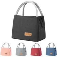 Agger Kühltasche Lunchtasche Isolierte Lunchbox Bag, Wasserdicht Vespertasche, Kühltasche Herren Damen,Tragbar wasserdichtes Lunch Tasche