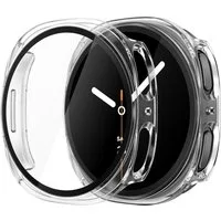 MSM Smartwatch-Hülle Hülle für Samsung Galaxy Watch 8 40mm / 44mm Schutzglas Panzerfolie