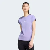 adidas Sportswear T-Shirt W LIN SJ T sportlicher Stil, Kurzarm, ohne Verschluss, aus Baumwolle