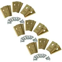 vhbw Rasenmähermesser passend für Kress Mission KR133E, KR121E, KR120E, KR123E, KR122E