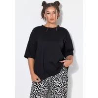 Studio Untold T-Shirt T-Shirt Oversize Shape Perlenfransen