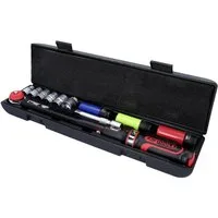 KS Tools Drehmomentschlüssel KS Tools ERGOTORQUE®precision 516.2400 Drehmomentschlüssel-Set mit Kn