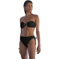 Love & Roses Bikini-Hose Love & Roses Strukturierte Bikinihose mit Besatz (1-St)