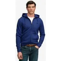Superdry Kapuzensweatjacke ESSENTIAL SDCO LOGO ZIPHOOD Baumwollmischung, regular fit