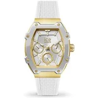 ice-watch Quarzuhr Ice-Watch Ice Boliday White Gold Steel (M) 023897, Hochwertiges Produkt mit zeitlosem Design, sorgfältiger Verarbeitung