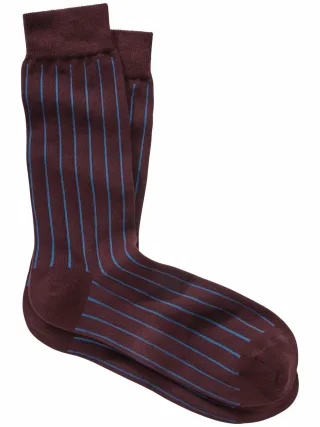 Mey & Edlich Herren Augenzwinker-Socke Rot 80 % Baumwolle, 20 % Polyamid