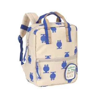 Lässig Kindergartenrucksack Square - Happy Trails, Frosch