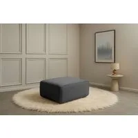Home affaire Polsterhocker Noord 92/66 cm, mit Kedernaht, schöne Serienergänzung