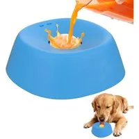Ledander Futternapf Langsam fressender Hundenapf,geeignet flüssige Leckerlis,rutschfest, Geeignet für große, mittlere & kleine Hunde – für Brühe oder Joghurt