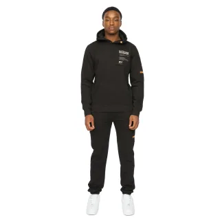 Duck and Cover - "Adamsberg" Hoodie und Jogginghosen-Set für Herren (Schwarz)