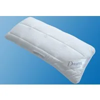 Dreams Microfaserkissen Superflausch, Kissen in 40x80, 80x80 und weiteren Größen, Füllung: 100% Polyester, Bezug: 100% Polyester, Rückenschläfer, Seitenschläfer, Für Hausstauballergiker geeignet.
