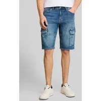 TOM TAILOR Shorts Jeanshosen TTMARVIN STRAIGHT Cargo Jeans Shorts