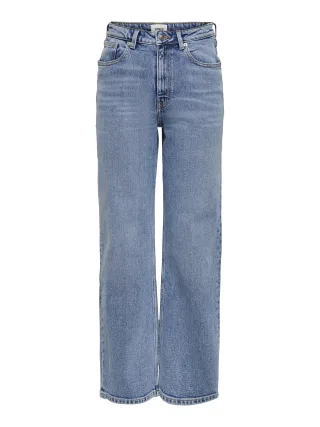 ONLY - ONLJUICY HW WIDE LEG DNM REA365 NOOS Medium Blue Denim - Gr. - 30/34