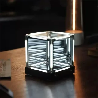 NIKOLATOY 4D Infinite Space Abyss Night Light Creative Desktop Decoration Ornaments