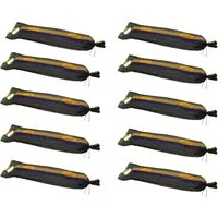 EraGreen Schutzplane Sandsack 25 x 100cm Silosandsack Hochwasserschutz Silosack zum befülle (10-St)