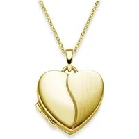 Amoonic Amulett Herz Medaillon zum Öffnen für Bilder Silber 925 Herzkette Anhänger (inkl. Schmucketui), Anhänger aufklappbar befüllbar Foto Gold Rosegold vergoldet Geschenk
