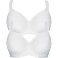 Viania Set: Minimizer-BH 2er Pack Minimizer Bügel BH Basic (Spar-Set, 2-tlg) nahtlos