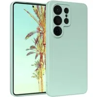 EAZY CASE Handyhülle TPU Hülle für Samsung Galaxy S26 Ultra 6,9 Zoll, Hülle Silikon kratzfest Smart Slimcover Bumper Case Etui Mint Grün