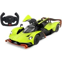 Jamara RC-Auto Aston Martin Valkyrie AMR Pro, grün, 2,4GHz, Tür manuell, mit LED Beleuchtung