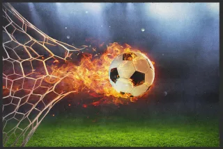 Fussmatte Fussball 10254 | Größe: 60 cm x 45 cm
